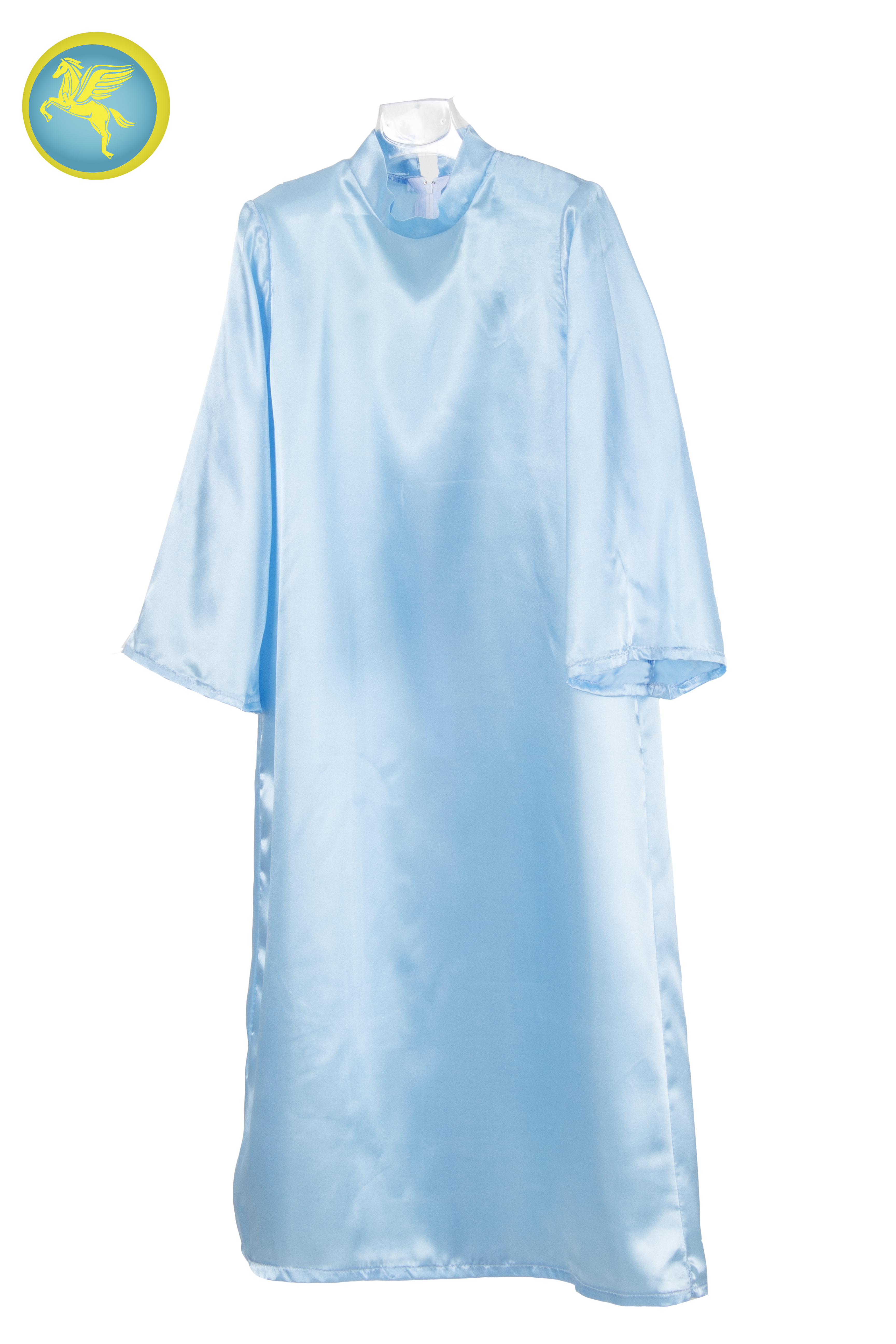 TUNICA RASO CELESTE BAMBINO/A